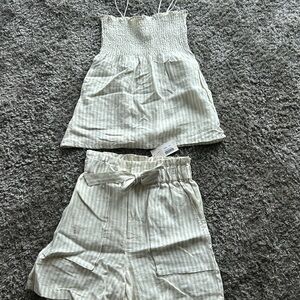 NWT Laude The Label 2 Piece Linen Outfit Size S